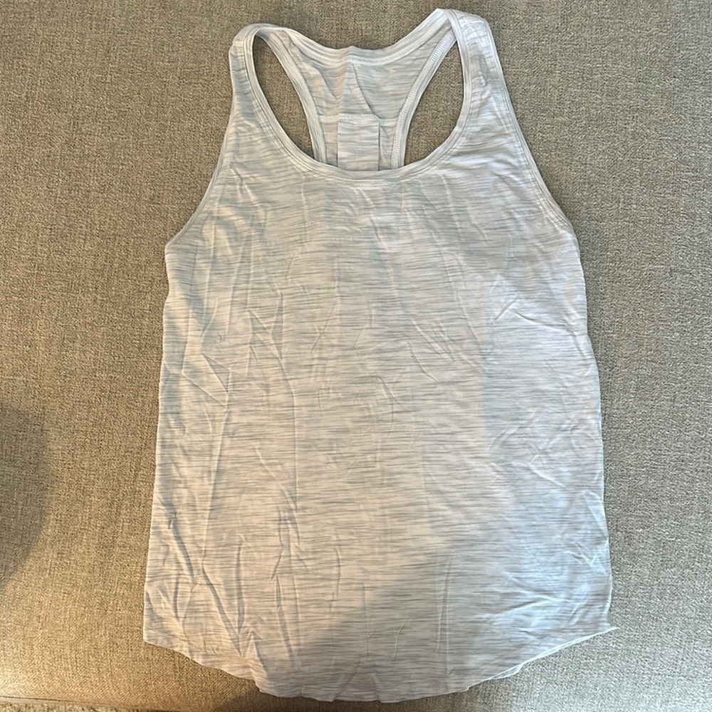 Lululemon Athletica White Tank Top Essential